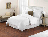 Bed made with Thomaston T-180 Sheets and Pillowcases